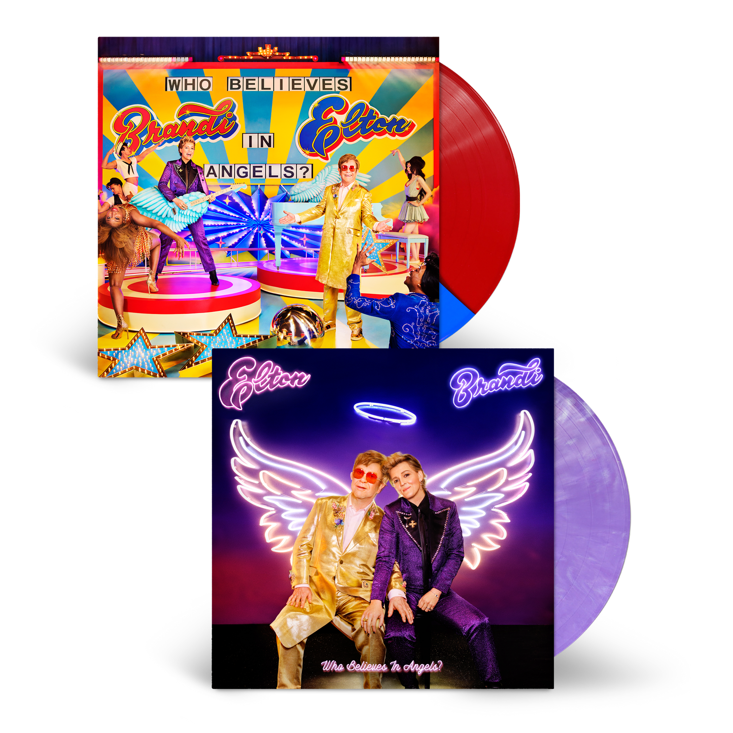 Limited Edition Tri-Colour Standard Vinyl + Store Exclusive Purple Marble Vinyl Bundle