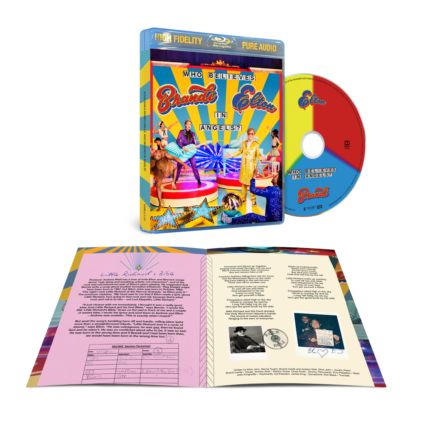 Who Believes In Angels? Limited Edition Exclusive Atmos Blu-Ray Disc