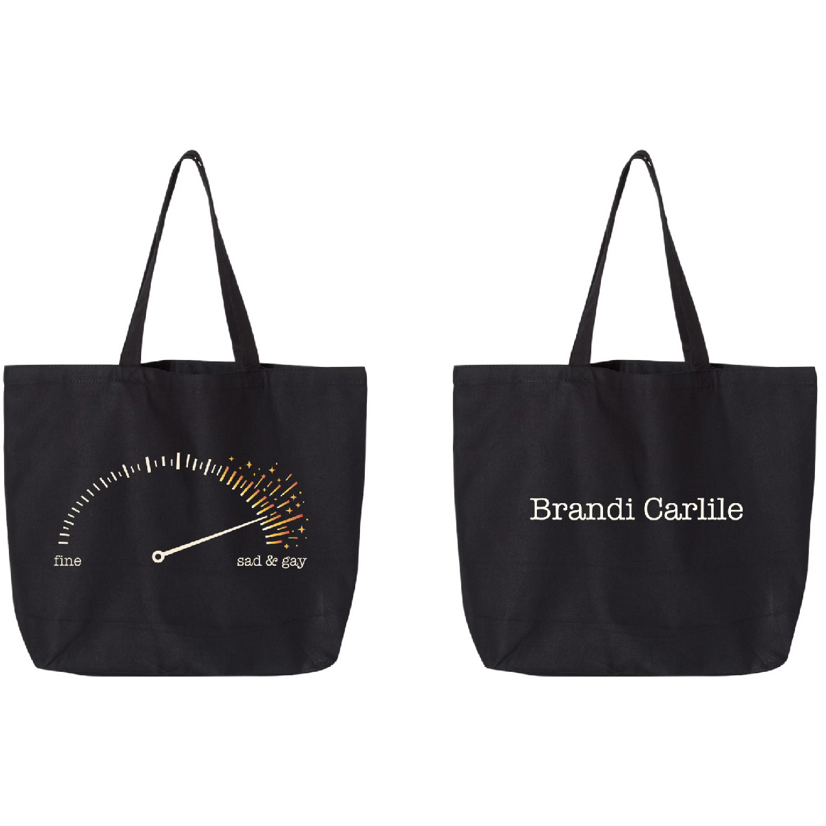 Sad Gay Gauge Tote Bag