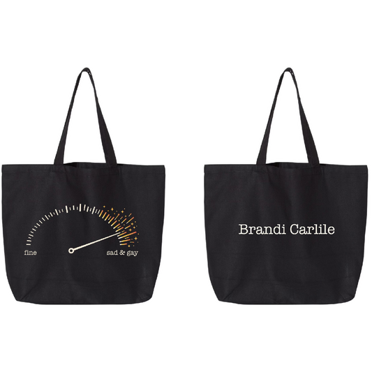 Sad Gay Gauge Tote Bag
