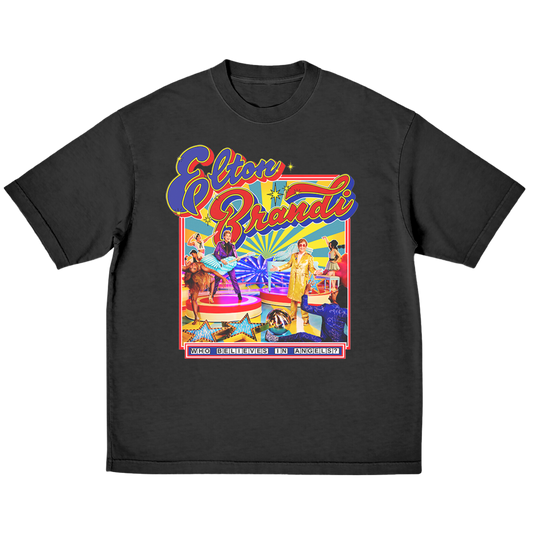 Who Believes In Angels? Album Cover Black T-shirt