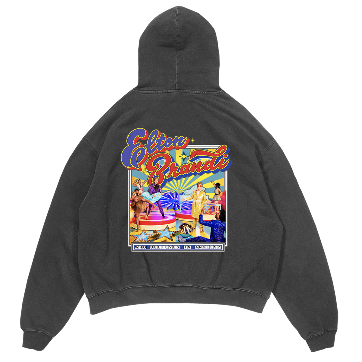 Who Believes In Angels? Album Cover Hoodie