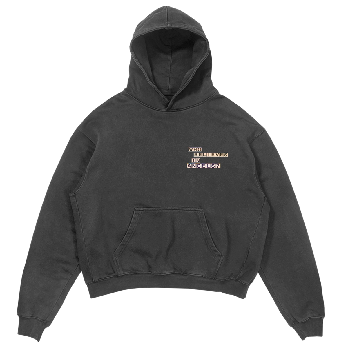 Who Believes In Angels? Album Cover Hoodie