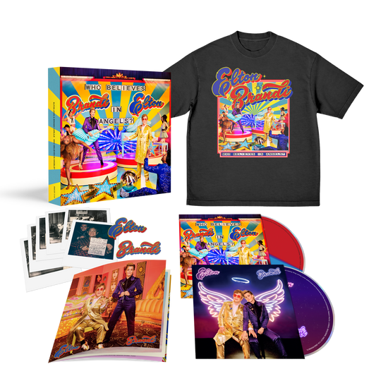 Limited Edition CD/DVD Clamshell Box + Album Cover Black T-shirt Bundle