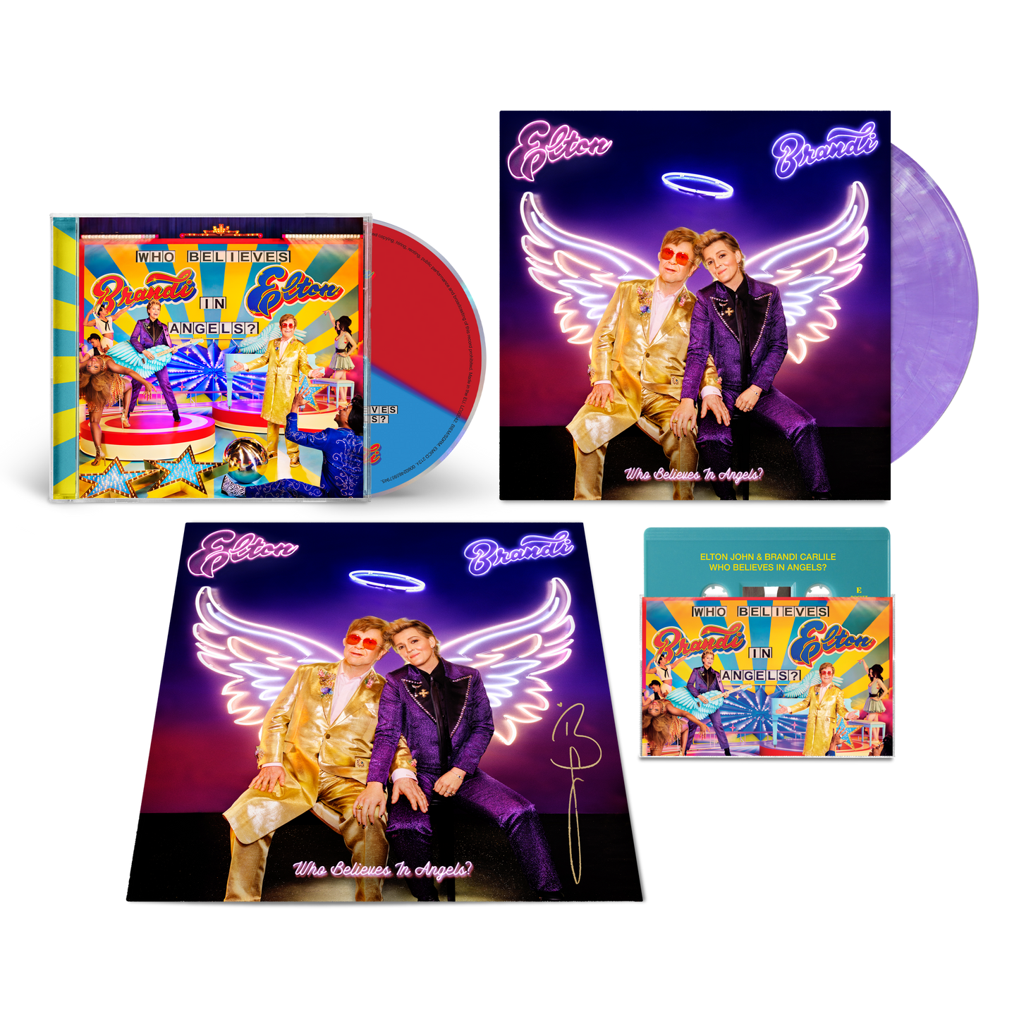 CD, LP and Limited Edition Cassette + Signed Art Card Bundle