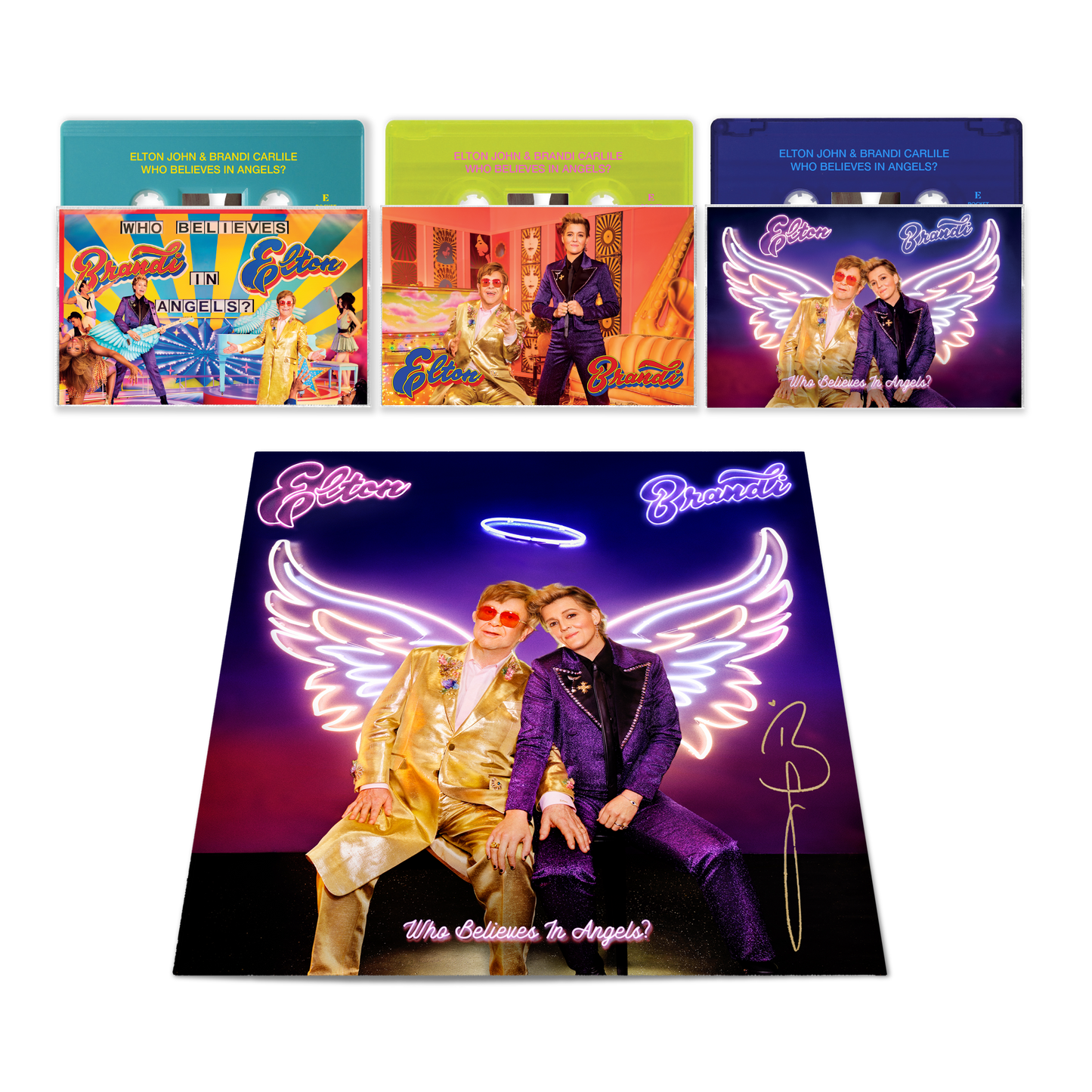 3 x Limited Edition Collectors Cassette + Signed Art Card Bundle