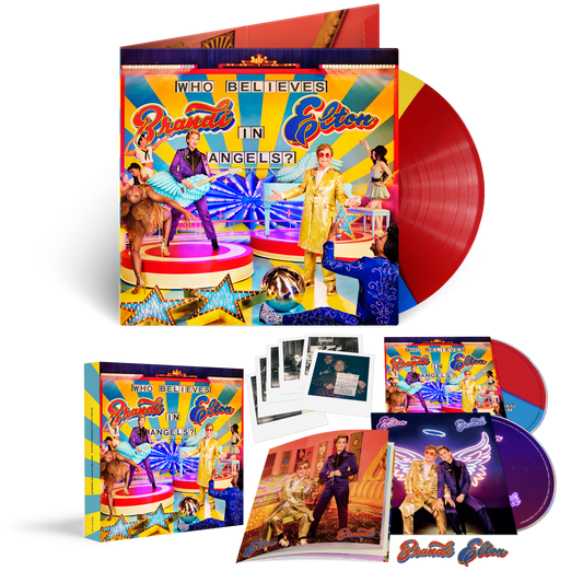 Limited Edition CD/DVD Clamshell Box + Tri-Colour Standard Vinyl Bundle