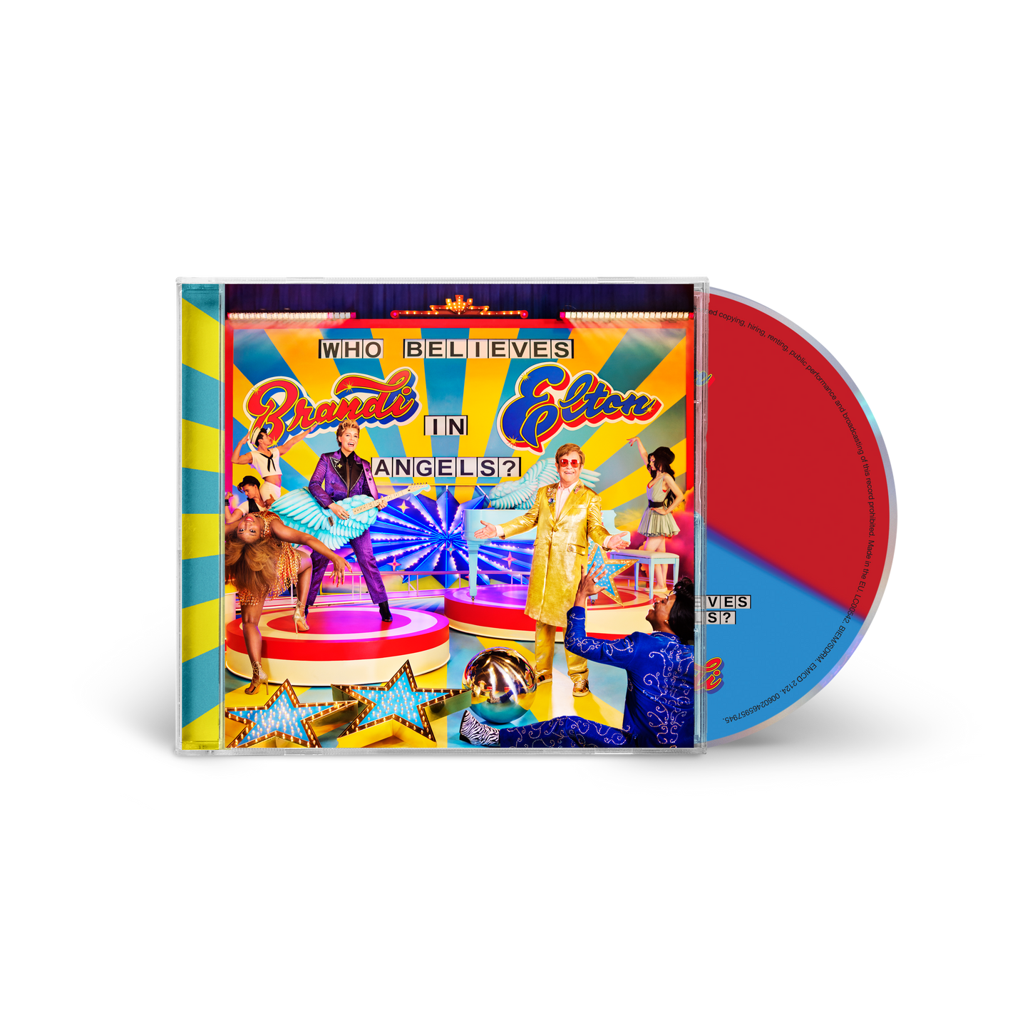 Album Cover Black T-shirt + Standard CD Bundle